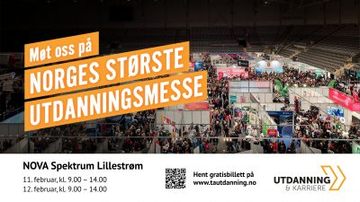 Utdanningsmessene er en viktig rekrutteringsarena